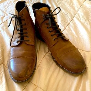 Leather men’s dress boot